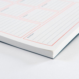 Letterpress Weekly Planner i gruppen Papper & Block / Skriva och anteckna / Post-it och notisblock hos Pen Store (135794)
