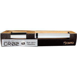 CR02 Gel Roller Silver i gruppen Pennor / Fine Writing / Rollerball hos Pen Store (135832)