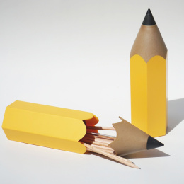Pennställ Blyertspenna Gul i gruppen Skapande & Hobby / Organisera / Hemmakontor hos Pen Store (135848)