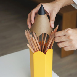 Pennställ Blyertspenna Gul i gruppen Skapande & Hobby / Organisera / Hemmakontor hos Pen Store (135848)