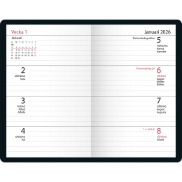 Kalender Lilla Fick Röd i gruppen Papper & Block / Kalendrar och almanackor hos Pen Store (135860)