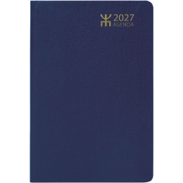 Kalender Agenda Blå Konstläder i gruppen Papper & Block / Kalendrar och almanackor / 12-månaderskalendrar hos Pen Store (135865)