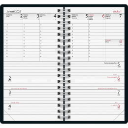 Kalender President Blå i gruppen Papper & Block / Kalendrar och almanackor / 12-månaderskalendrar hos Pen Store (135877)