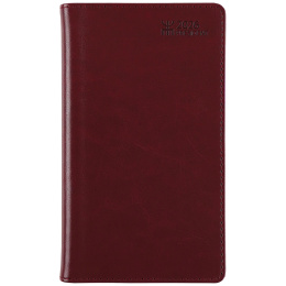 Kalender President Bordeaux Konstläder i gruppen Papper & Block / Kalendrar och almanackor hos Pen Store (135878)