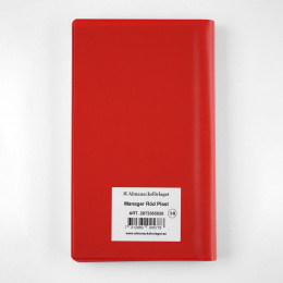 Kalender Manager Röd i gruppen Papper & Block / Kalendrar och almanackor / 18-månaderskalendrar hos Pen Store (135880)