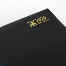 Kalender Dagbok Svart i gruppen Papper & Block / Kalendrar och almanackor hos Pen Store (135887)