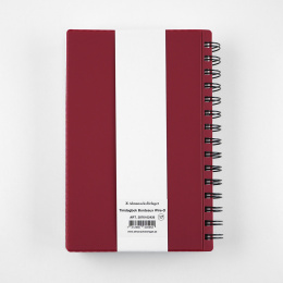 Kalender Timdagbok Bordeaux Wire-O i gruppen Papper & Block / Kalendrar och almanackor / 12-månaderskalendrar hos Pen Store (135890)