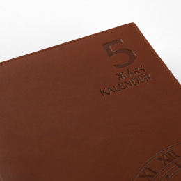 Kalender 5-års Brun i gruppen Papper & Block / Skriva och anteckna / Dagböcker hos Pen Store (135897)