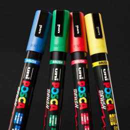 Posca Brush PC-5BR 16-set i gruppen Pennor / Konstnärspennor / Illustrationsmarkers hos Pen Store (135921)