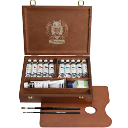 PRIMAcryl Akrylfärg Wooden Box set i gruppen Konstnärsmaterial / Konstnärsfärger / Akrylfärg hos Pen Store (136014)