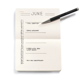 Bullet Journal Pocket 3-pack Turquoise25 i gruppen Papper & Block / Skriva och anteckna / Skrivblock och häften hos Pen Store (136020)