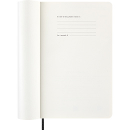 Kalender 12M Daily 2026 Softcover Large Black i gruppen Papper & Block / Kalendrar och almanackor / 12-månaderskalendrar hos Pen Store (136082)