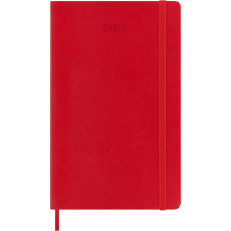 Kalender 12M Daily 2026 Softcover Large Red i gruppen Papper & Block / Kalendrar och almanackor / 12-månaderskalendrar hos Pen Store (136085)