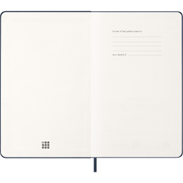 Kalender 12M Daily 2026 Hardcover Large Sapphire Blue i gruppen Papper & Block / Kalendrar och almanackor / 12-månaderskalendrar hos Pen Store (136086)