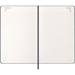 Kalender 12M Daily 2026 Hardcover Large Sapphire Blue i gruppen Papper & Block / Kalendrar och almanackor / 12-månaderskalendrar hos Pen Store (136086)