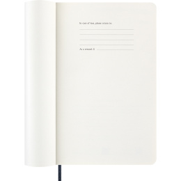 Kalender 12M Daily 2026 Softcover Large Sapphire Blue i gruppen Papper & Block / Kalendrar och almanackor / 12-månaderskalendrar hos Pen Store (136087)