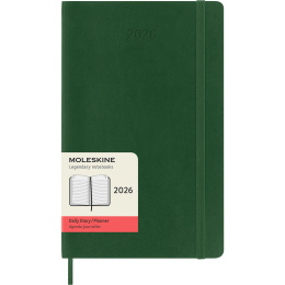 Kalender 12M Daily 2026 Softcover Large Myrtle Green i gruppen Papper & Block / Kalendrar och almanackor / 12-månaderskalendrar hos Pen Store (136088)
