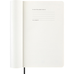 Kalender 12M Monthly 2026 Softcover Large Black i gruppen Papper & Block / Kalendrar och almanackor / 12-månaderskalendrar hos Pen Store (136097)