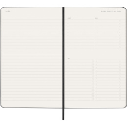 Kalender 12M Weekly Vertical PRO 2026 Hardcover Large Black i gruppen Papper & Block / Kalendrar och almanackor / 12-månaderskalendrar hos Pen Store (136100)