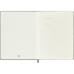 Kalender 12M Weekly Vertical PRO 2026 Hardcover XL Black i gruppen Papper & Block / Kalendrar och almanackor / 12-månaderskalendrar hos Pen Store (136101)