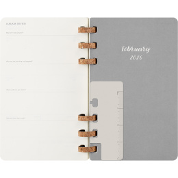 Kalender 12M Spiral Planner 2026 Large Black i gruppen Papper & Block / Kalendrar och almanackor / 12-månaderskalendrar hos Pen Store (136104)
