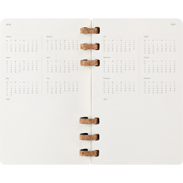Kalender 12M Spiral Planner 2026 Large Black i gruppen Papper & Block / Kalendrar och almanackor / 12-månaderskalendrar hos Pen Store (136104)