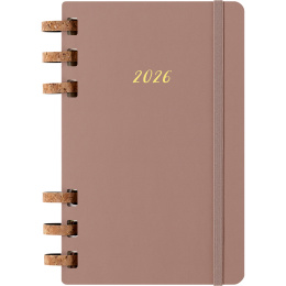 Kalender 12M Spiral Planner 2026 Large Almond i gruppen Papper & Block / Kalendrar och almanackor / 12-månaderskalendrar hos Pen Store (136105)