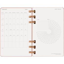 Kalender 12M Spiral Planner 2026 Large Almond i gruppen Papper & Block / Kalendrar och almanackor / 12-månaderskalendrar hos Pen Store (136105)