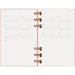Kalender 12M Spiral Planner 2026 Large Almond i gruppen Papper & Block / Kalendrar och almanackor / 12-månaderskalendrar hos Pen Store (136105)