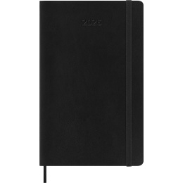Kalender 12M Weekly Notebook 2026 Softcover Large Black i gruppen Papper & Block / Kalendrar och almanackor / 12-månaderskalendrar hos Pen Store (136111)