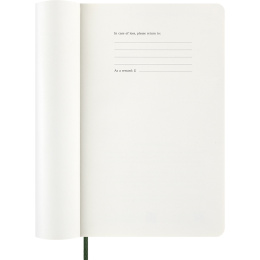 Kalender 12M Weekly Notebook 2026 Softcover Large Myrtle Green i gruppen Papper & Block / Kalendrar och almanackor / 12-månaderskalendrar hos Pen Store (136113)