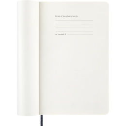 Kalender 12M Weekly Notebook 2026 Softcover Large Sapphire Blue i gruppen Papper & Block / Kalendrar och almanackor / 12-månaderskalendrar hos Pen Store (136114)