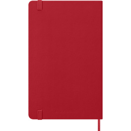Kalender 12M Weekly Notebook 2026 Hardcover Large Red i gruppen Papper & Block / Kalendrar och almanackor / 12-månaderskalendrar hos Pen Store (136115)