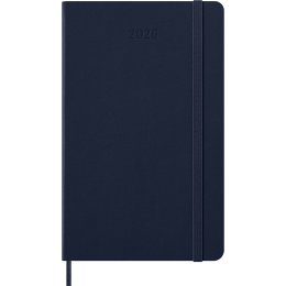 Kalender 12M Weekly Notebook 2026 Hardcover Large Sapphire Blue i gruppen Papper & Block / Kalendrar och almanackor / 12-månaderskalendrar hos Pen Store (136117)