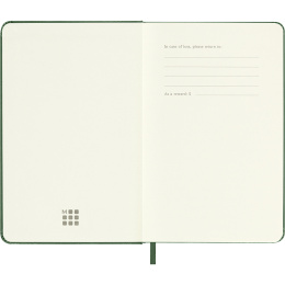 Kalender 12M Weekly Notebook 2026 Hardcover Pocket Myrtle Green i gruppen Papper & Block / Kalendrar och almanackor / 12-månaderskalendrar hos Pen Store (136120)
