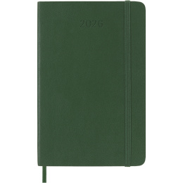 Kalender 12M Weekly Notebook 2026 Softcover Pocket Myrtle Green i gruppen Papper & Block / Kalendrar och almanackor / 12-månaderskalendrar hos Pen Store (136121)