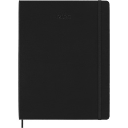 Kalender 12M Weekly Notebook 2026 Hardcover XL Black i gruppen Papper & Block / Kalendrar och almanackor / 12-månaderskalendrar hos Pen Store (136126)