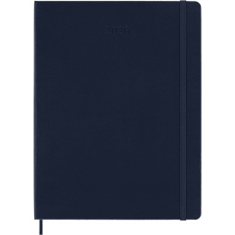 Kalender 12M Weekly Notebook 2026 Hardcover XL Sapphire Blue i gruppen Papper & Block / Kalendrar och almanackor / 12-månaderskalendrar hos Pen Store (136128)