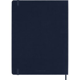 Kalender 12M Weekly Notebook 2026 Hardcover XL Sapphire Blue i gruppen Papper & Block / Kalendrar och almanackor / 12-månaderskalendrar hos Pen Store (136128)