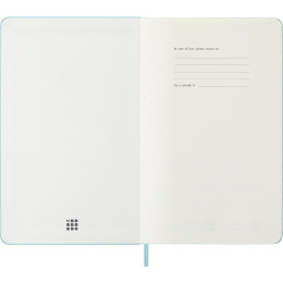 Kalender 12M Weekly Notebook 2026 Hardcover Large Aquamarine i gruppen Papper & Block / Kalendrar och almanackor / 12-månaderskalendrar hos Pen Store (136132)