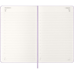 Kalender 12M Daily 2026 Hardcover Large Pastel Lilac i gruppen Papper & Block / Kalendrar och almanackor / 12-månaderskalendrar hos Pen Store (136133)