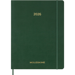 Kalender 12M Weekly Vertical 2026 Essential Softcover XXL Myrtle Green i gruppen Papper & Block / Kalendrar och almanackor / 12-månaderskalendrar hos Pen Store (136135)
