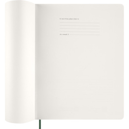 Kalender 12M Weekly Vertical 2026 Essential Softcover XXL Myrtle Green i gruppen Papper & Block / Kalendrar och almanackor / 12-månaderskalendrar hos Pen Store (136135)