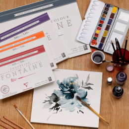 Fontaine Akvarellblock HP 36x51 cm 300g i gruppen Papper & Block / Konstnärsblock / Akvarellblock hos Pen Store (136150)