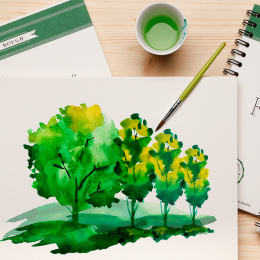 Fontaine Akvarellblock Rough 26x36 cm 300g i gruppen Papper & Block / Konstnärsblock / Akvarellblock hos Pen Store (136154)