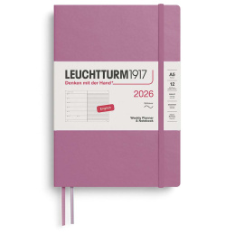 Kalender Weekly Planner & Notebook 2026 A5 Soft Cover Dusty Rose i gruppen Papper & Block / Kalendrar och almanackor / 12-månaderskalendrar hos Pen Store (136240) Kalender Weekly Planner & Notebook 2026 A5 Soft Cover Dusty Rose i gruppen Papper & Block / Kalendrar och almanackor / 12-månaderskalendrar hos Pen Store (136240)
