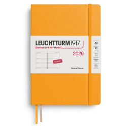 Kalender Weekly Planner 2026 A5 Rising Sun i gruppen Papper & Block / Kalendrar och almanackor / 12-månaderskalendrar hos Pen Store (136254)