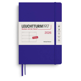 Kalender Weekly Planner 2026 A5 Ink i gruppen Papper & Block / Kalendrar och almanackor / 12-månaderskalendrar hos Pen Store (136258)