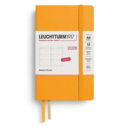 Kalender Weekly Planner 2026 A6 Rising Sun i gruppen Papper & Block / Kalendrar och almanackor / 12-månaderskalendrar hos Pen Store (136262)