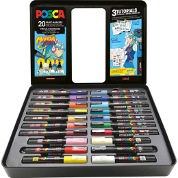 Posca Manga Hero 20-set i gruppen Pennor / Konstnärspennor / Akrylmarkers hos Pen Store (136281) Posca Manga Hero 20-set i gruppen Pennor / Konstnärspennor / Akrylmarkers hos Pen Store (136281)